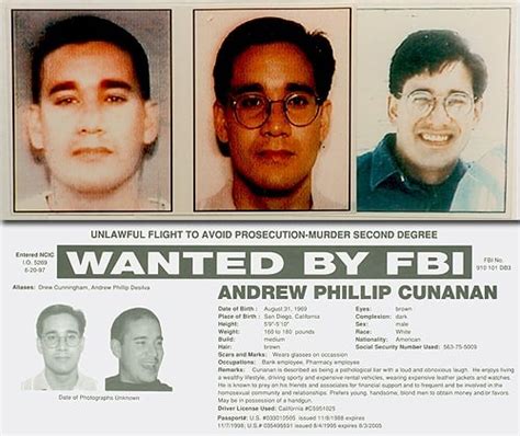 gianni versace assassino|Serial Killers, Part 6: Andrew Cunanan .